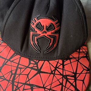 Black and Red Carnage marvel hat